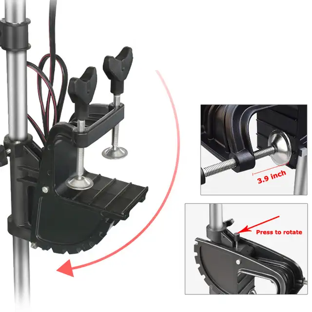 240lbs Thrust Electric Outboard Trolling Motor 028197 - Photo 5