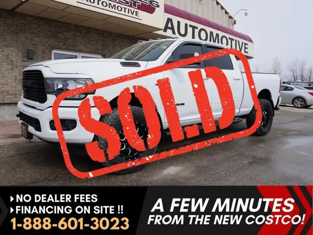 2019 Ram 3500 Big Horn 4x4 - NIGHT EDITION! - 6.7L Cummins