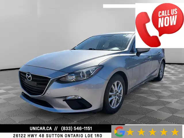 2015 Mazda Mazda3 GS Backup A/C Cruise Control