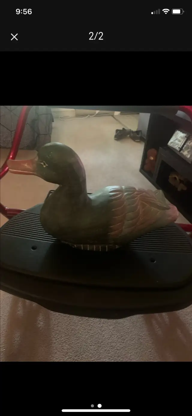 very nice wooden duck ornament! - Photo 2