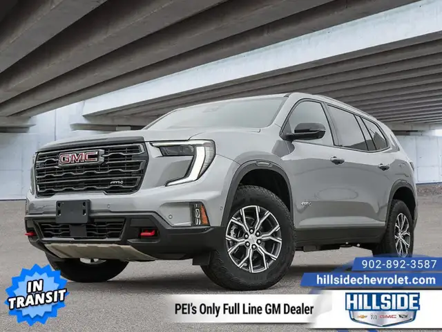 2026 GMC Acadia AT4 - SUNROOF - POWER - $485 B/W