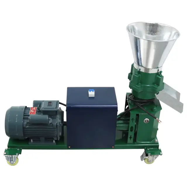 8MM Chicken Feed Pellet Mill Granulator Four Rollers 239254