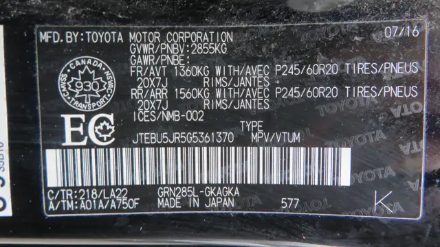 2016 Toyota 4Runner 4WD 4dr V6 SR5 - Photo 20