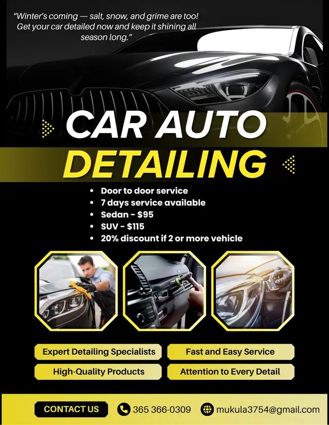 Mobile Car detailing