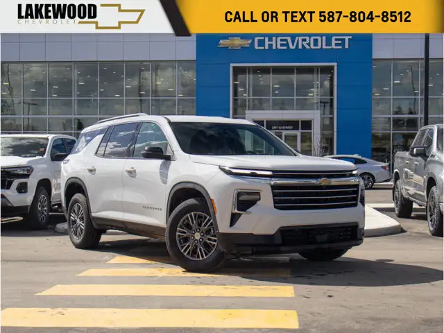 2026 Chevrolet Traverse 2LT AWD 2.5T 7 Passenger