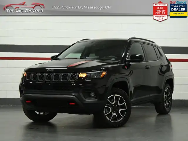 2024 Jeep Compass Trailhawk No Accident ALPINE Navigation Panora