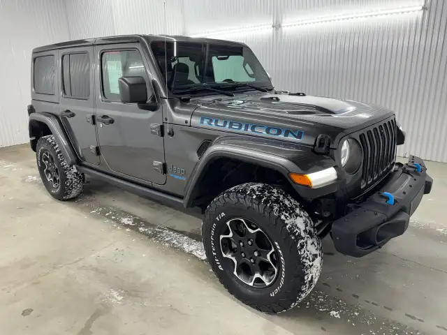 Jeep Wrangler 4xe Rubicon Phev 4x4 2021 à vendre - Photo 4