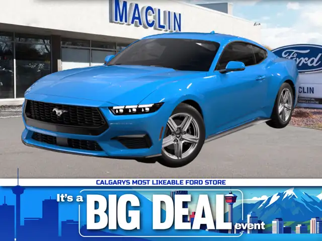 2026 Ford Mustang ECOBOOST COUPE PREM | ACTIVE VALVE EXHAUST | S