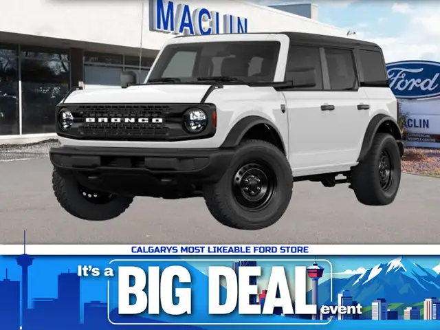 2026 Ford Bronco BIG BEND | BLACK APPEARANCE PACKAGE |