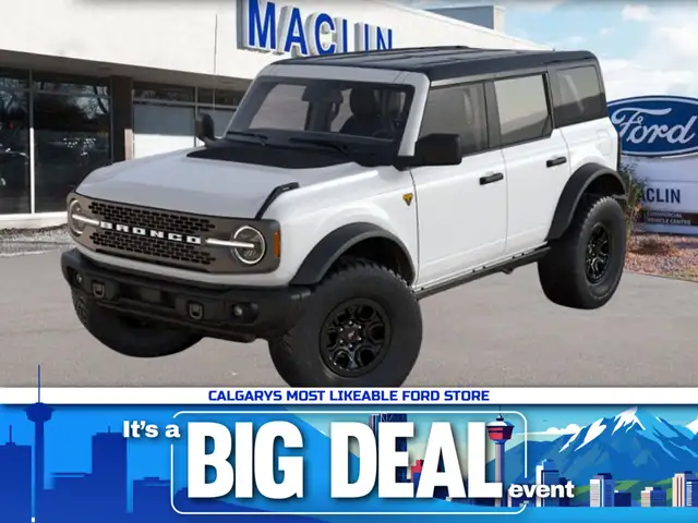 2026 Ford Bronco BADLANDS | HIGH/LUX PACKAGE | SASQUATCH PACKAGE