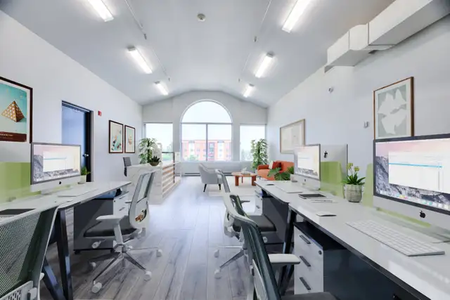 À LOUER - BUREAUX-FOR RENT - PROFESSIONAL OFFICES - WEST ISLAND - Photo 4