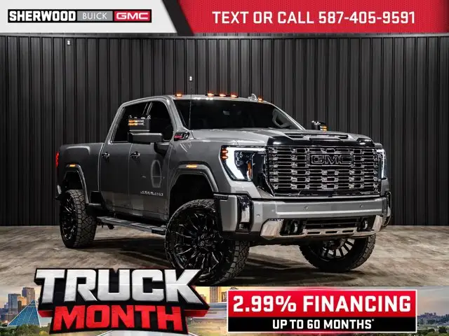 2026 GMC Sierra 3500HD Denali | 3in BDS Lift | Fuel Wheels| Fox