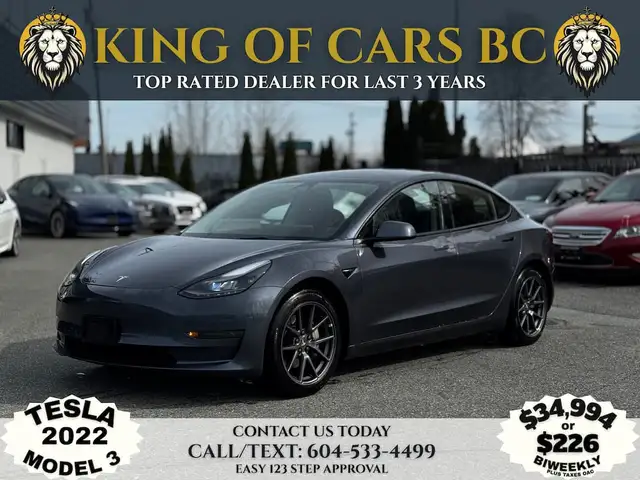 2022 TESLA MODEL 3