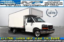 GMC Savana Cargo CUBE 14 PIEDS   DECK 6.6 LITRES / CAMION NEUF /