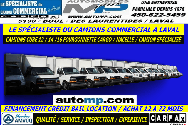 GMC Savana Cargo CUBE 14 PIEDS   DECK 6.6 LITRES / CAMION NEUF / - Photo 21