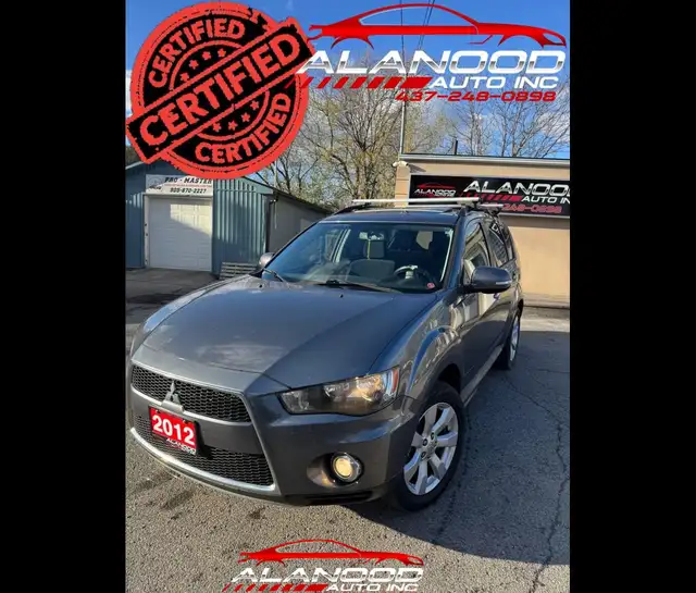 2012 Mitsubishi Outlander 4WD 4dr LS (Certified)