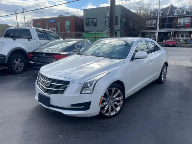 2017 Cadillac ATS Luxury AWD CARPLAY, NAV, HEATED LEATHER SEATS