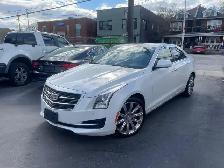 2017 Cadillac ATS Luxury AWD CARPLAY, NAV, HEATED LEATHER SEATS