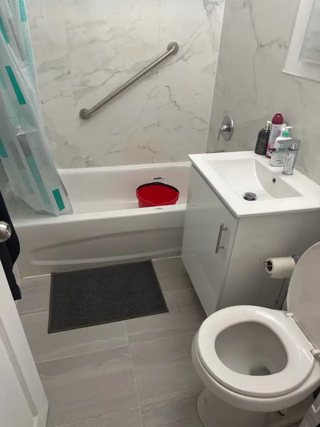 A clean room in two bedroom apartment for rent in Etobicoke