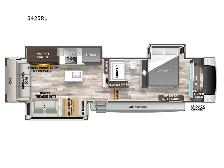 2024 Forest River RV Cedar Creek Experience 3425RL Hung Wall - Photo 2
