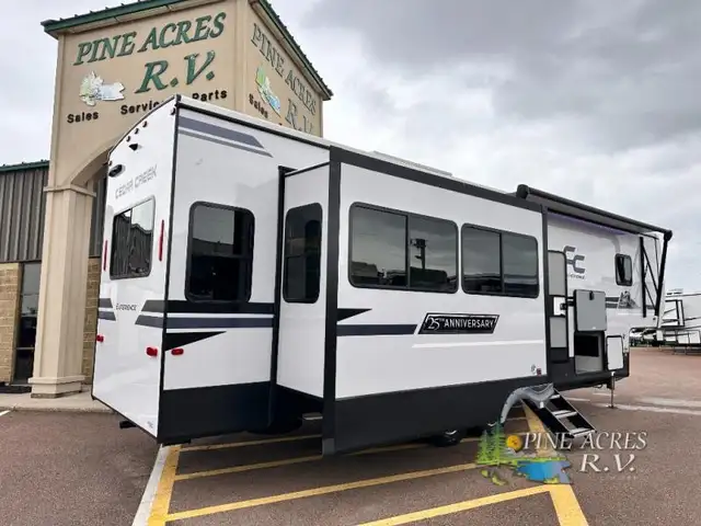 2024 Forest River RV Cedar Creek Experience 3425RL Hung Wall - Photo 4