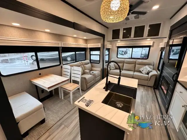 2024 Forest River RV Cedar Creek Experience 3425RL Hung Wall - Photo 10