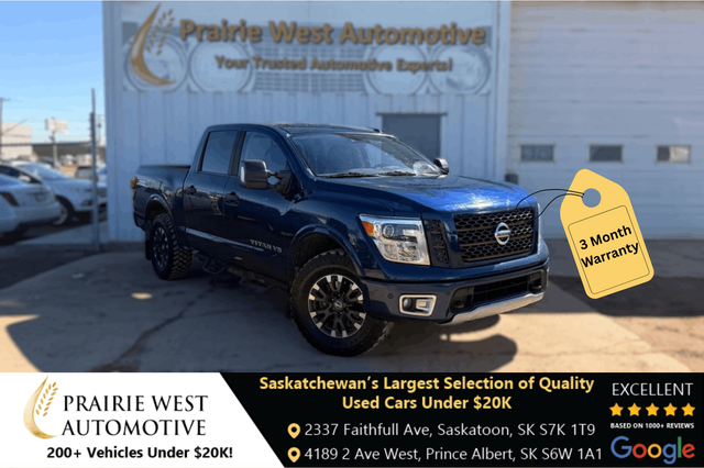 2018 Nissan Titan PRO-4X Crew Cab 5.6L V8