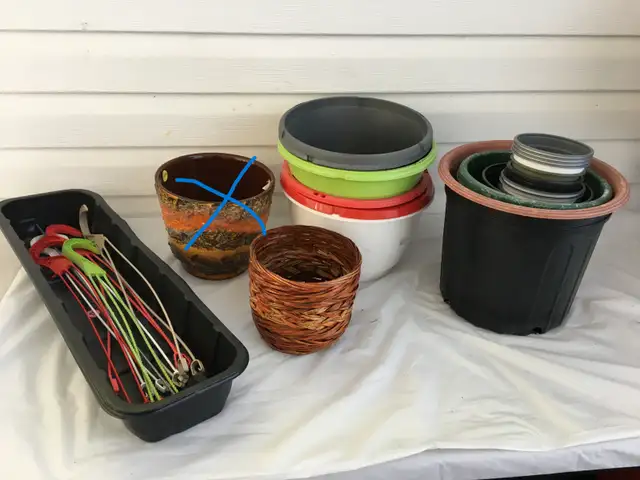 Contenants divers pour semences / jardinage