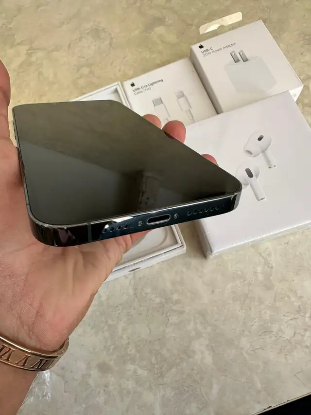 iPhone 13 Pro 256gb 0.5 issue Airpods/Charger Set/Delivery - Photo 4