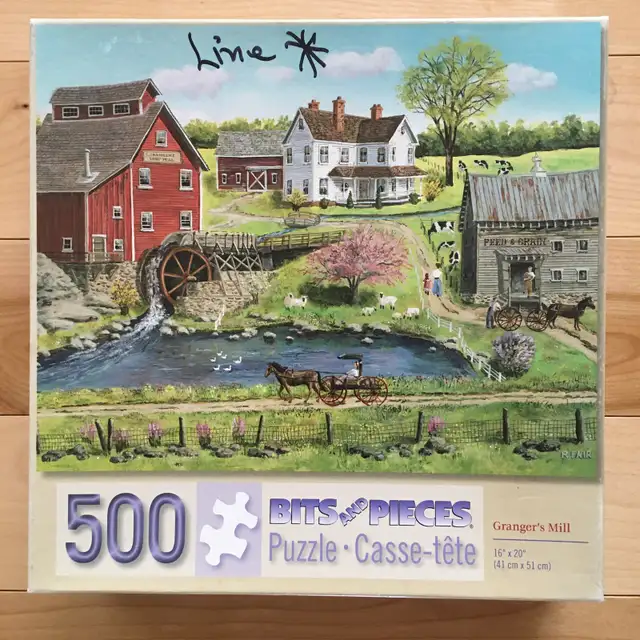 Casse-têtes / Puzzles (10 CT), 500 LARGE pièces (no1)