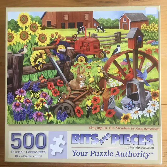 Casse-têtes / Puzzles (10 CT), 500 LARGE pièces (no1) - Photo 2