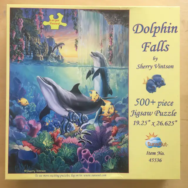 Casse-têtes / Puzzles (10 CT), 500 LARGE pièces (no1) - Photo 8