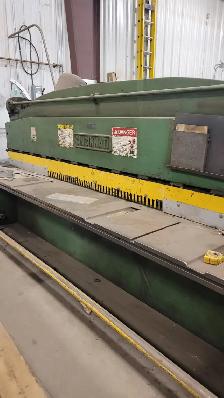 SHEAR, CINCINNATI, 12 FOOT X 1/4'