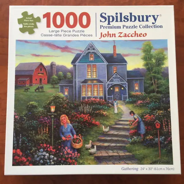 Casse-têtes / Puzzles (8 CT), 1000 LARGE pièces (noIV) - Photo 3