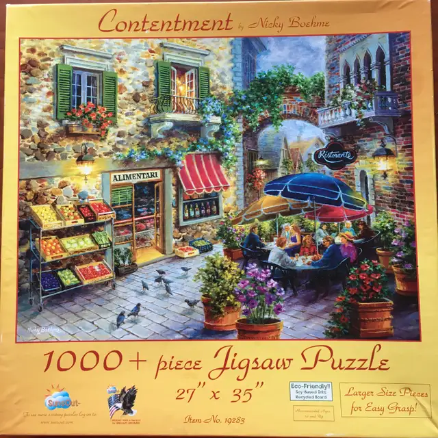 Casse-têtes / Puzzles (8 CT), 1000 LARGE pièces (noIV) - Photo 7