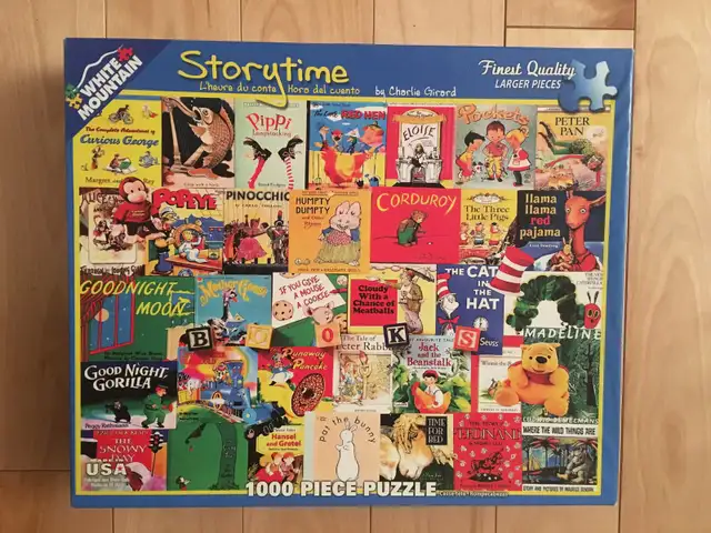 Casse-têtes / Puzzles (8 CT), 1000 LARGE pièces (noIV) - Photo 8