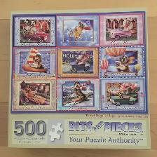 Casse-têtes / Puzzles (10 CT), 500 pièces (AIV)