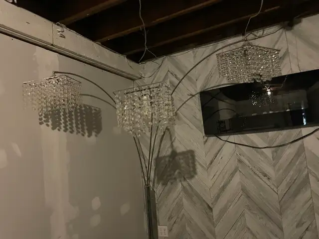 Lampe 3 branches lustres de luxe Drummondville