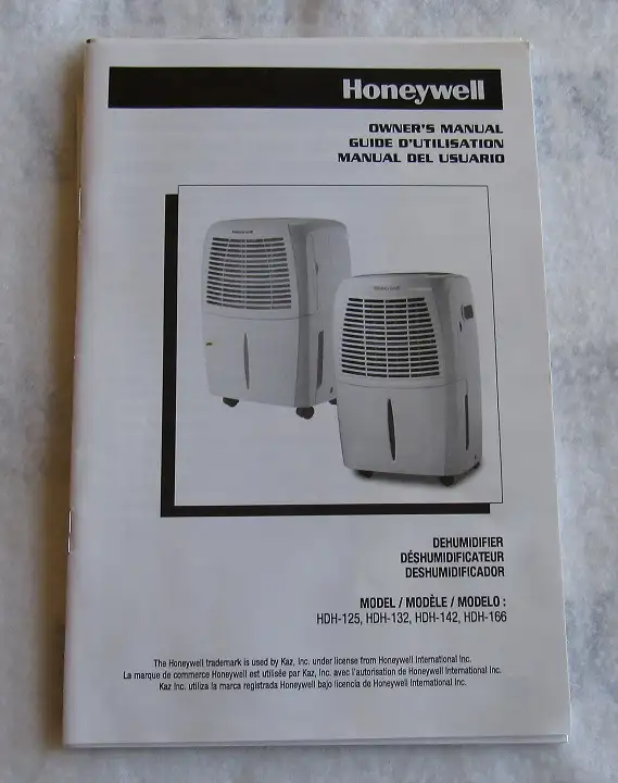 Honeywell Dehumidifier 65 pints per day - Photo 3