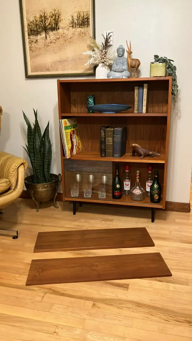 Mid century. Fauteuil armchair / TEAK TECK. Buffet, vitrine - Photo 2