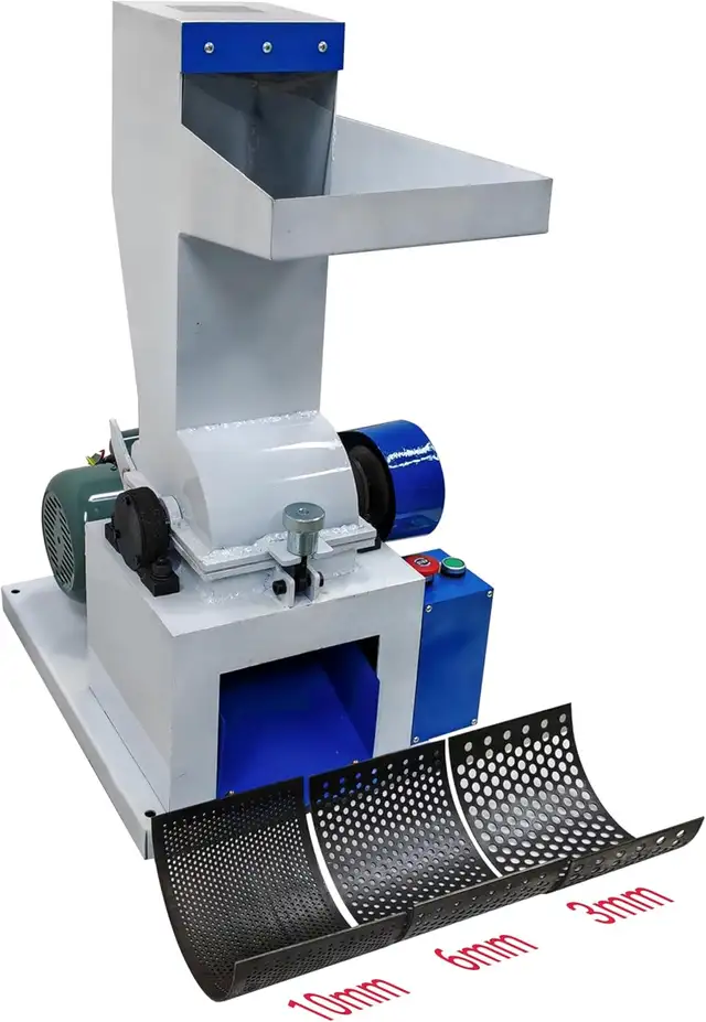 Glass Bottle Hammer Crusher 10MM 6MM 3MM Sieve Meshes 021686 - Photo 7