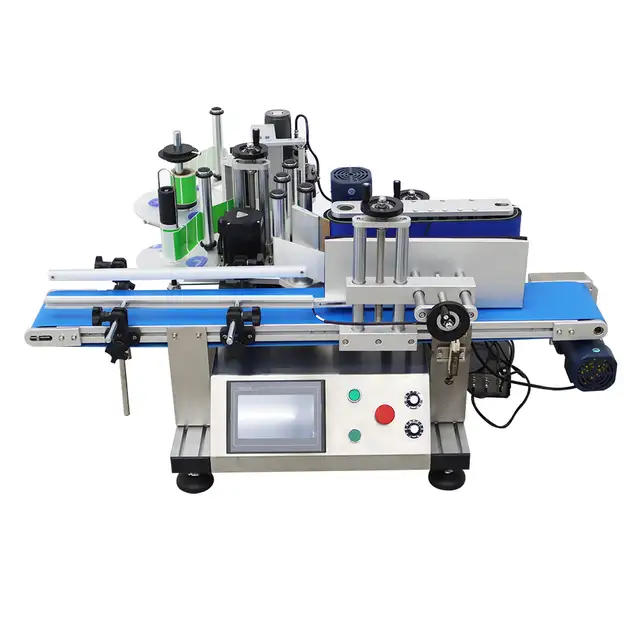 Promotion Conveyor Round Bottle Labeling & Coding Machine 160173