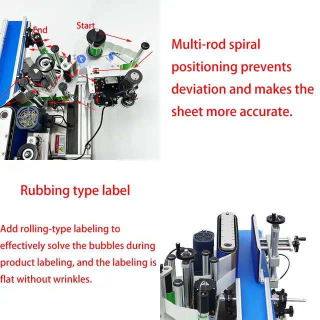 Promotion Conveyor Round Bottle Labeling & Coding Machine 160173 - Photo 3
