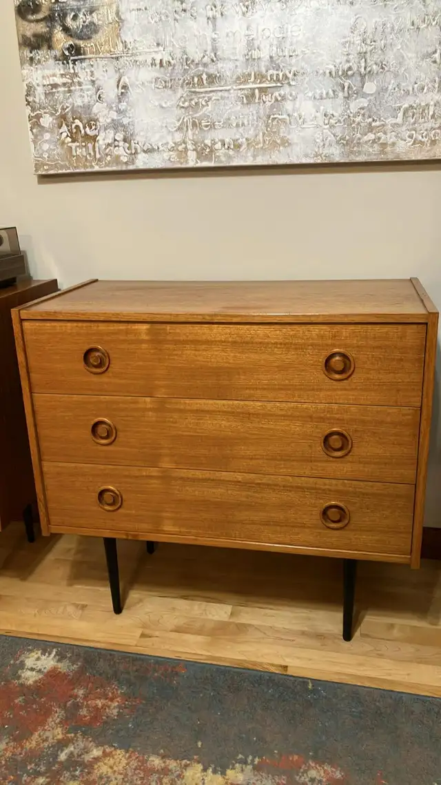 Mid century. TEAK TECK. Modulaire. Crédence, buffet, bahut disqu - Photo 6