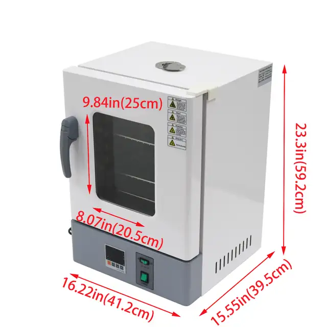 101-00AB Digital Forced Air Convection Dryer Drying Oven 160236 - Photo 8