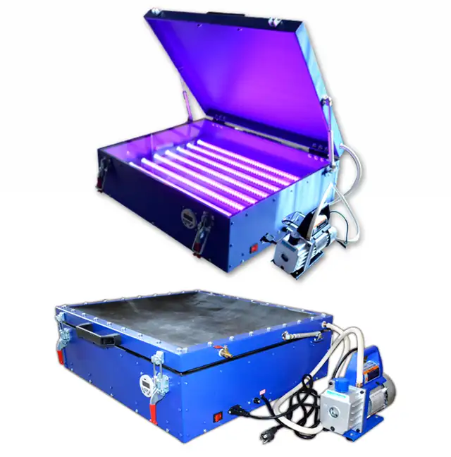 Vacuum UV Exposure Unit Screen Printing w/8 LED Tubes 219109
