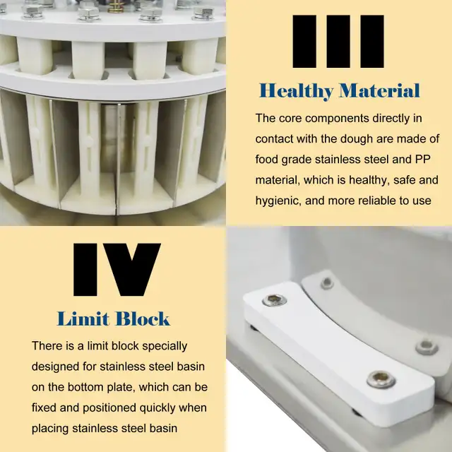 36Pcs Manual Dough Divider for Bakery 056040 - Photo 4