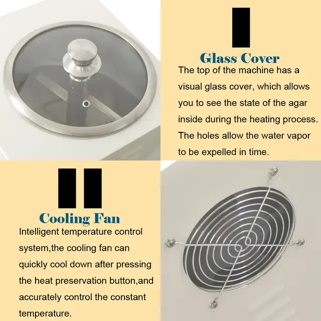 110V 2.9gal Intelligent Control Dental Lab Agar Mixer 056497 - Photo 3