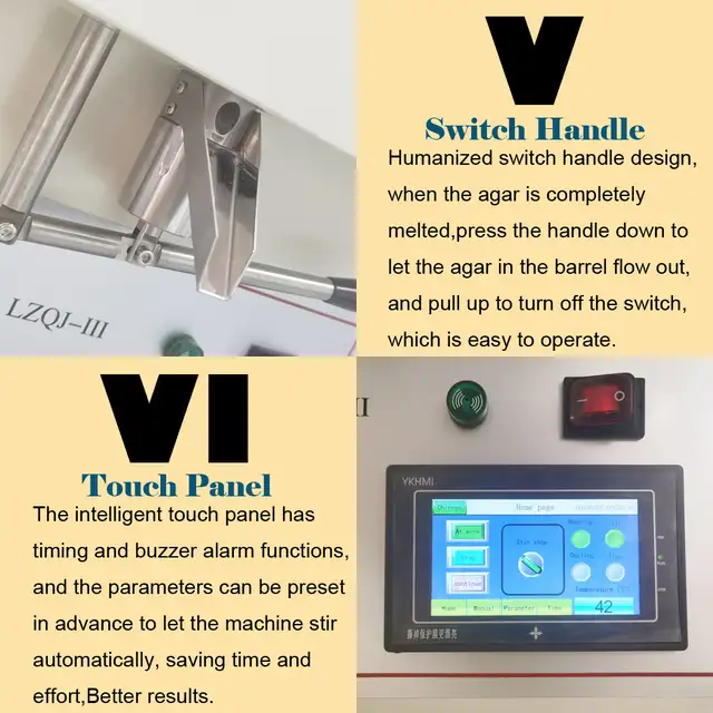 110V 2.9gal Intelligent Control Dental Lab Agar Mixer 056497 - Photo 5
