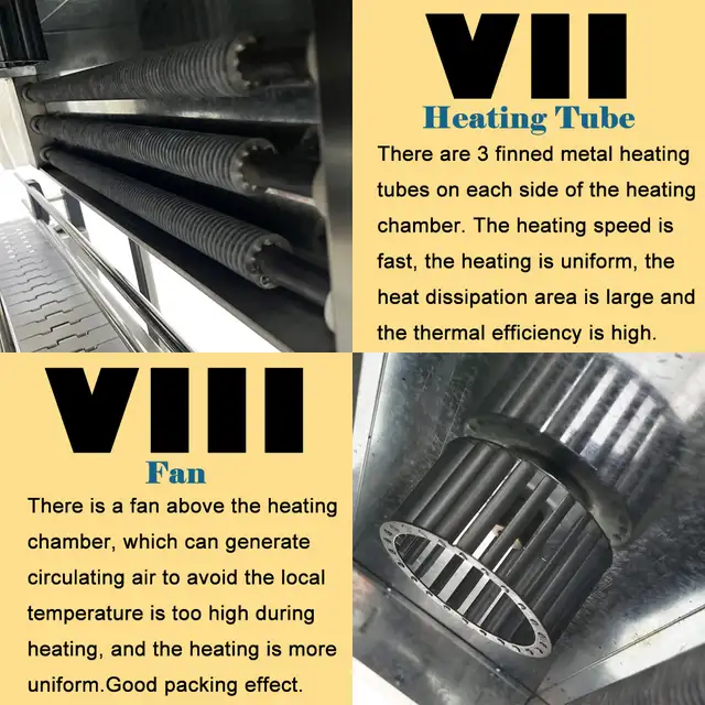 220V 7KW Bottle Label Thermal Shrink Machine 056629 - Photo 8